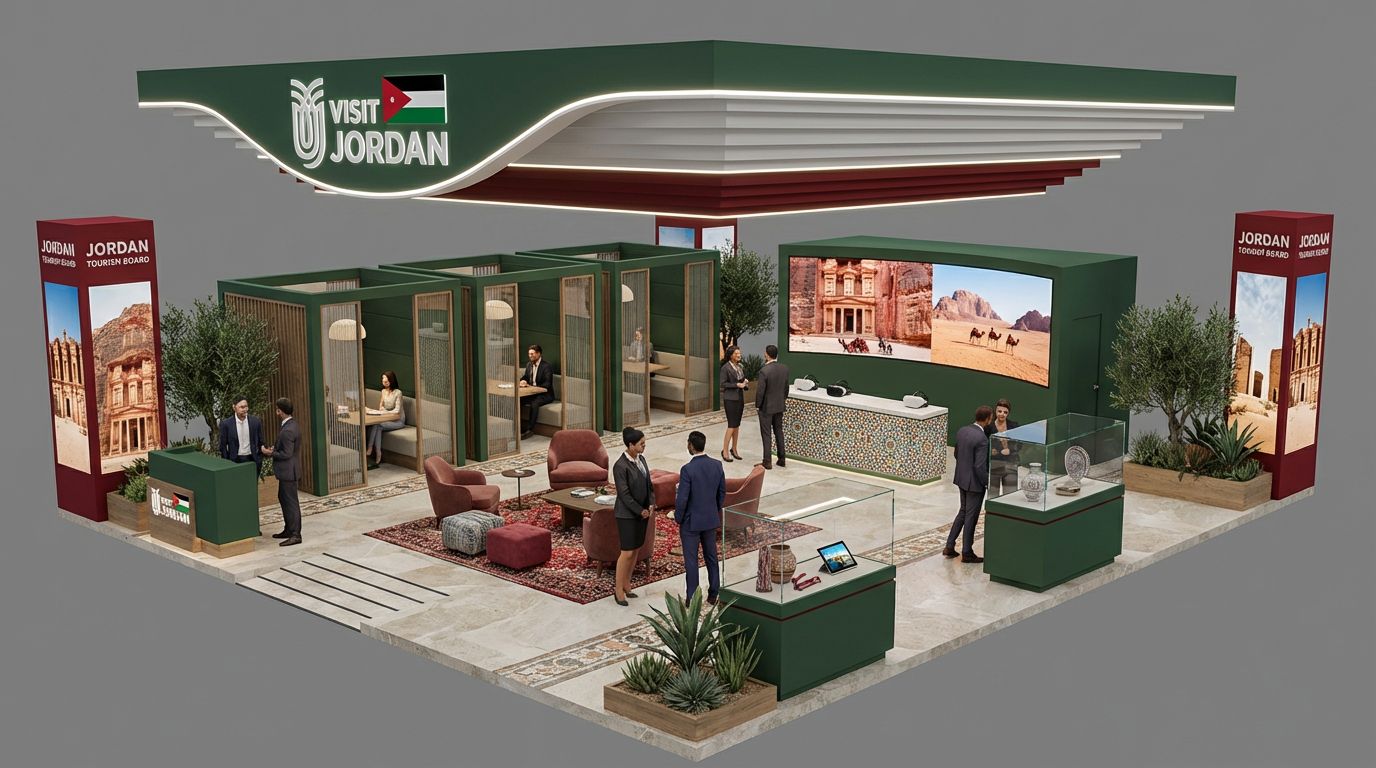 Island Booth - 48 sqm